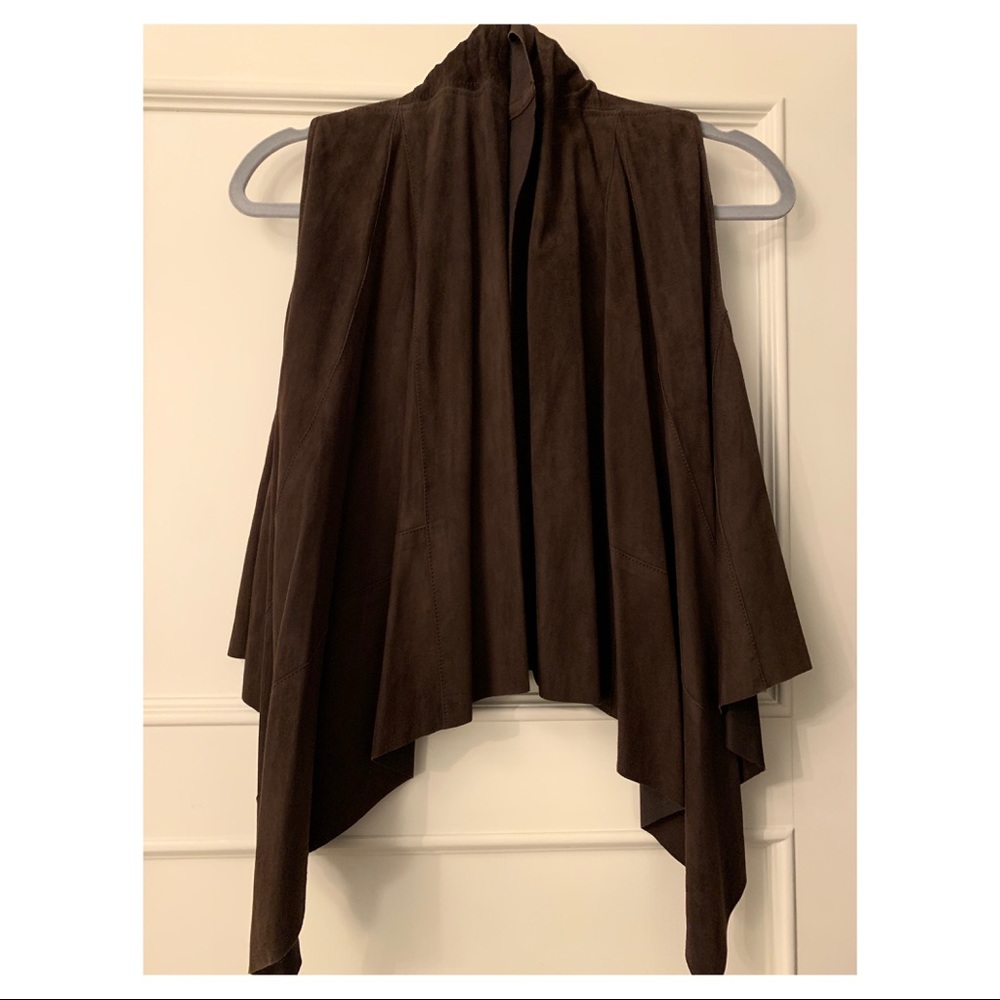 Theory Odelina Suede Vest